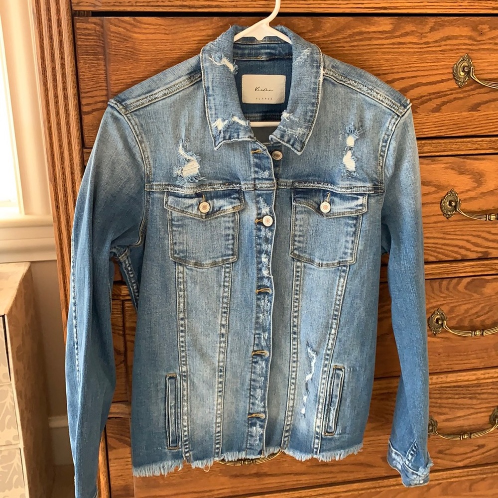 Fun, funky Kancan Jean jacket. New without tags. Never worn.
